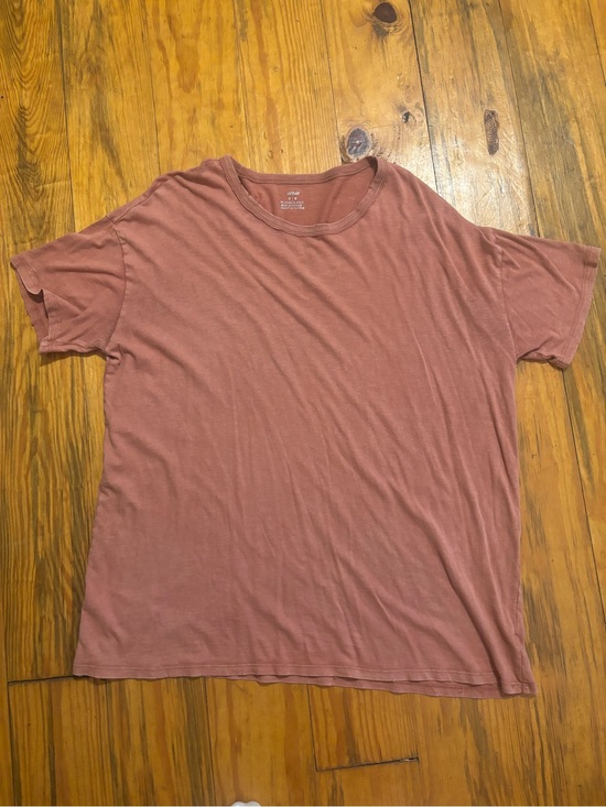 aerie Tops - Women's Crew Neck T-Shirt in Dusty Rose - Classic Everyday Tee
